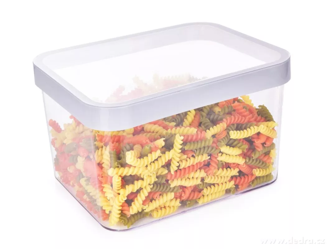 2400 ml těsnící dóza na potraviny VISION BOX se silikonovým těsněním