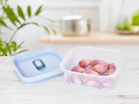 250 ml dóza na potraviny FRESH-ON BOX s prodyšnou mřížkou a silikonovým těsněním