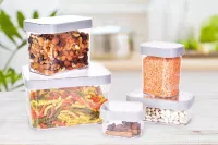 450 ml těsnící dóza na potraviny VISION BOX se silikonovým těsněním