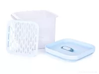 580 ml dóza na potraviny FRESH-ON BOX s prodyšnou mřížkou a silikonovým těsněním