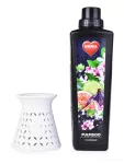 Keramická aromalampa s jemným dekorem