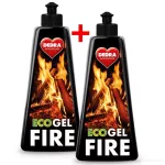 1+1 SADA ekologický gelový podpalovač do krbů a grilů ECO GEL FIRE
