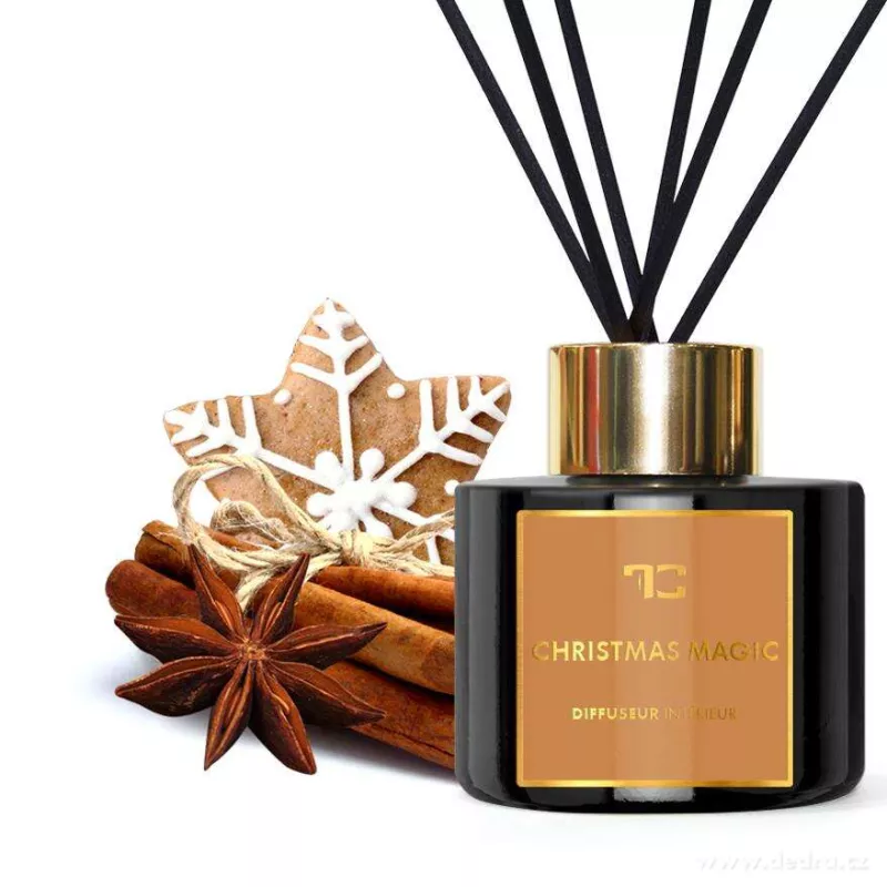 100 ml interiérový tyčinkový bytový parfém, CHRISTMAS MAGIC, DIFFUSEUR INTÉRIEUR