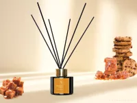 100 ml interiérový tyčinkový bytový parfém, COOKIES & SALTED CARAMEL, DIFFUSEUR INTÉRIEUR
