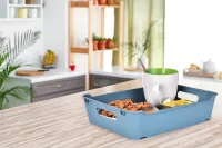 28 cm plastový tác/podnos s úchyty po stranách