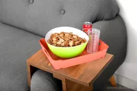 35 cm plastový tác/podnos s úchyty po stranách