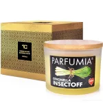 400 ml sójová vonná eko-svíce, 2 knoty, CITRONELLA INSECTOFF, PARFUMIA®