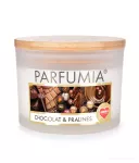 INTENSE 2 KNOTY sójová vonná EKO svíce PARFUMIA® čokoláda a pralinky, CHOCOLAT & PRALINES