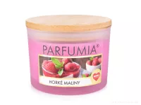 INTENSE 2 KNOTY sójová vonná EKO svíce PARFUMIA®, HORKÉ MALINY