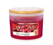 INTENSE 2 KNOTY sójová vonná EKO svíce PARFUMIA® šťavnatá brusinka, WILD CRANBERRY