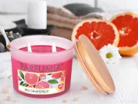 INTENSE 2 KNOTY sójová vonná EKO svíce PARFUMIA®, šťavnatá vůně grepu RED GRAPEFRUIT