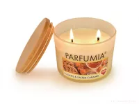 INTENSE 2 KNOTY sójová vonná EKO svíce PARFUMIA® sušenky a slaný caramel COOKIES & SALTED CARAMEL