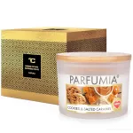 INTENSE 2 KNOTY sójová vonná EKO svíce PARFUMIA® sušenky a slaný caramel COOKIES & SALTED CARAMEL