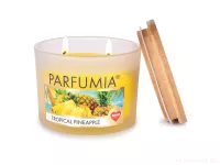 INTENSE 2 KNOTY sójová vonná EKO svíce PARFUMIA®, ananas TROPICAL PINEAPPLE