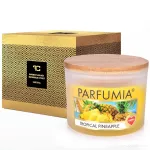 INTENSE 2 KNOTY sójová vonná EKO svíce PARFUMIA®, ananas TROPICAL PINEAPPLE