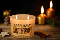 400 ml sójová vonná eko-svíce, 2 knoty, vaječný likér, LIQUEUR DE CRÈME, PARFUMIA®