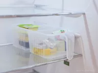 Organizér do lednice, dvoukomorový CHLADNIČKOPOŘÁDNÍK