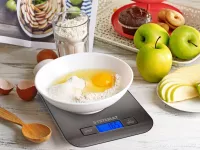 Přesná LCD digitální kuchyňská váha, do 5 kg, odchylka 1 gram