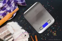 Přesná LCD digitální kuchyňská váha, do 5 kg, odchylka 1 gram