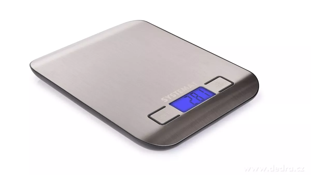 Přesná LCD digitální kuchyňská váha, do 5 kg, odchylka 1 gram