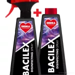 Sada 1+1 certifikovaný dezinfekční spray na plochy i respirátory, 71 % alkoholu, BACILEX®