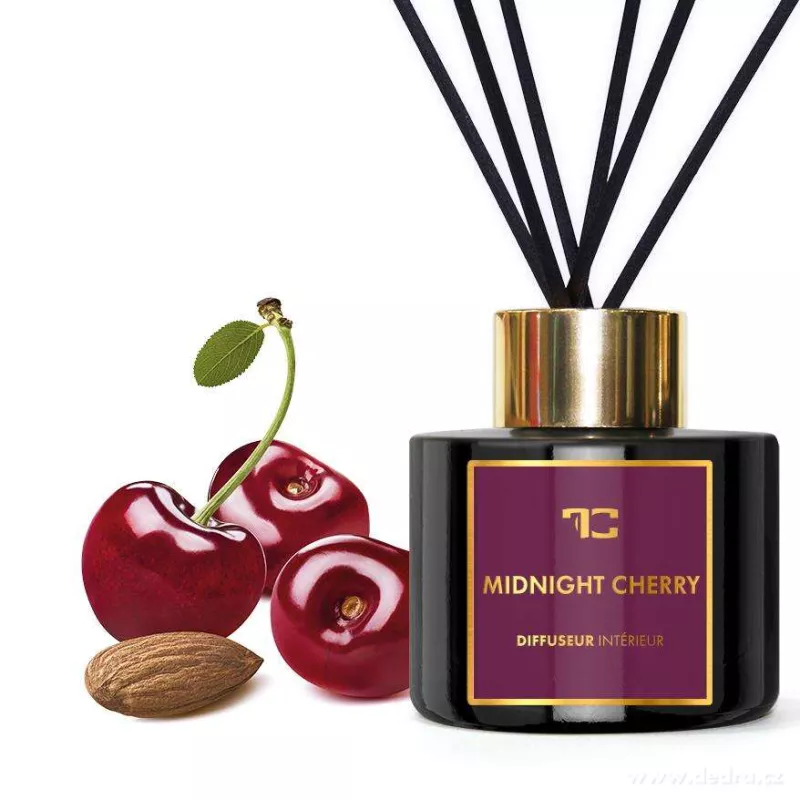 100 ml interiérový tyčinkový bytový parfém, MIDNIGHT CHERRY, DIFFUSEUR INTÉRIEUR