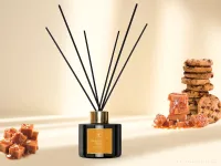 200 ml interiérový tyčinkový bytový parfém, COOKIES & SALTED CARAMEL, DIFFUSEUR INTÉRIEUR