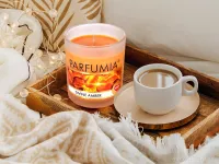 250 ml sójová vonná EKO svíce, DIVINE AMBER, PARFUMIA®