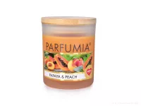 Sójová vonná EKO svíce PARFUMIA®, PAPAYA & PEACH