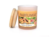 Sójová vonná EKO svíce PARFUMIA®, PAPAYA & PEACH