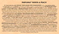 Sójová vonná EKO svíce PARFUMIA®, PAPAYA & PEACH