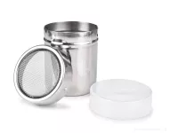 300 ml velká nerezová sypací cukřenka, kořenka na jemné sypání