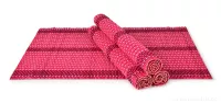 4 ks bambusové prostírání GoEco® 44 x 30 cm