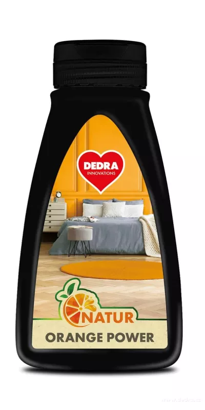 EKO koncentrát na mytí parket a dřevěných podlah s pomerančovým olejem, NATUR ORANGE POWER