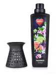 Keramická aromalampa s jemným dekorem
