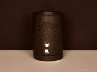 XXL Keramická aromalampa s dekorem stromu