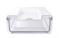 16,5 cm výsuvný transparentní šuplík do chladničky CHLAĎŠUPLÍK