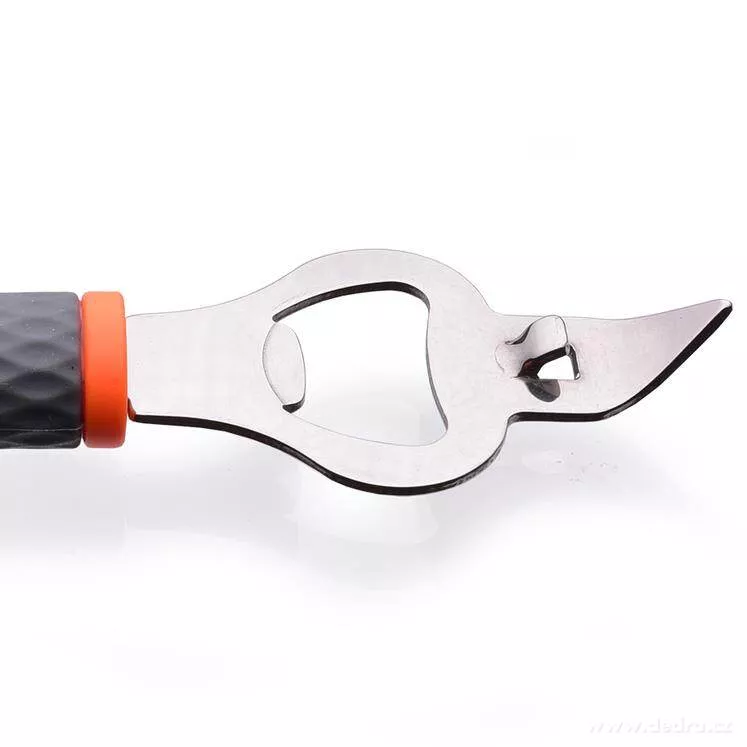 20 cm nerezový otvírák na lahve a plechovky ABS INOX