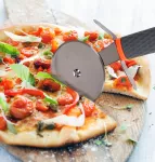 21,5 cm nerezový kráječ/rádlo na pizzu a těsta ABS INOX