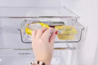 23 cm výsuvný transparentní šuplík do chladničky, CHLAĎŠUPLÍK