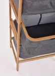 BAMBUSOVÝ REGÁL se 3 výsuvnými úložnými košíky GoEco®