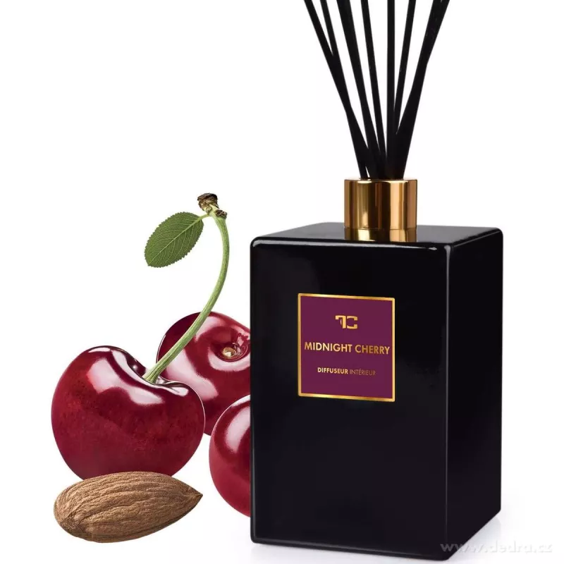 500 ml interiérový tyčinkový bytový parfém, MIDNIGHT CHERRY, DIFFUSEUR INTÉRIEUR
