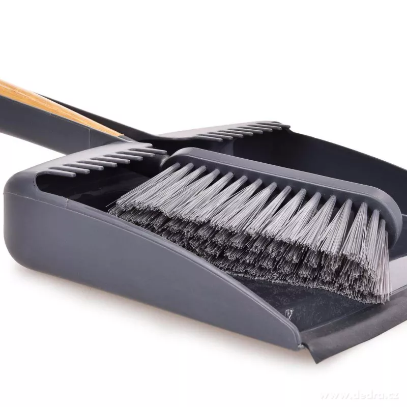 Lopatka a smetáček s bambusovou rukojetí GoEco® BAMBOO