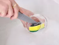 PĚNOHOUBA houbička na nádobí s dávkovačem, 4 houbičky