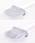Plochá silikonová WC štětka
