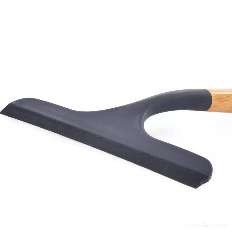Stěrka na okna, skla a zrcadla s bambusovou rukojetí GoEco® BAMBOO