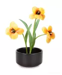 12,5 cm keramická mísa na svíčky a dekorace a na květinové aranžmá IKEBANA