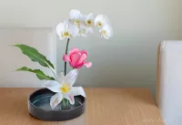 15 cm keramická mísa na svíčky a dekorace a na květinové aranžmá IKEBANA