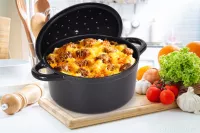 2,5L litinový hrnec se samopodlévací poklicí, IRON MASSIVE