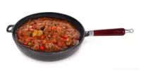 3,5 L velká litinová WOK pánev